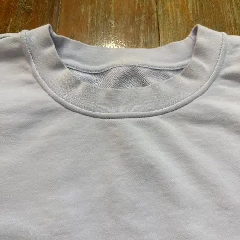 Women's Lululemon Light Purple Crewneck Scuba Sweatshirt M/L Size L