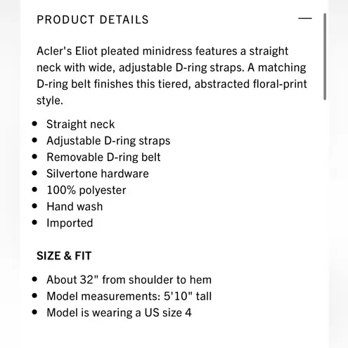 ALCER mini tiered dress Orange Size 4