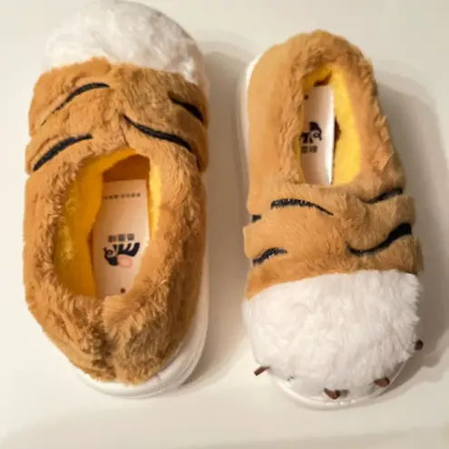 Tiger Claw Cotton Slippers Women 7.5