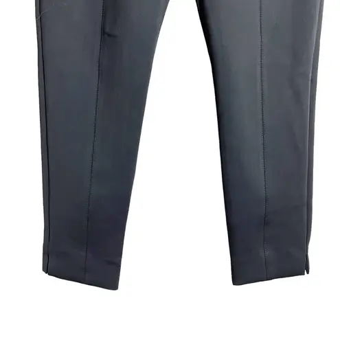 MM.LaFleur M.M. Lafleur Black Nylon Seamed Split Leg Pants Size 6