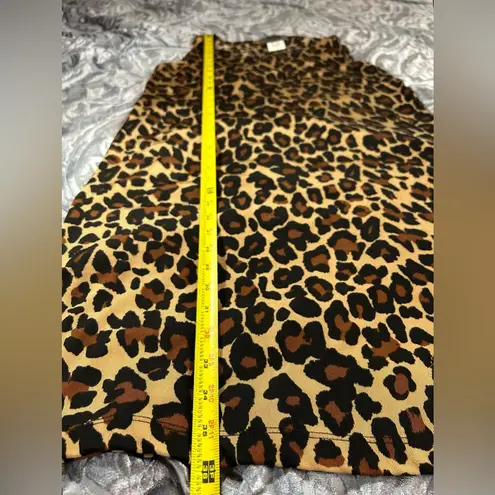 Slinky Brand Vintage Leopard Print Dress Medium