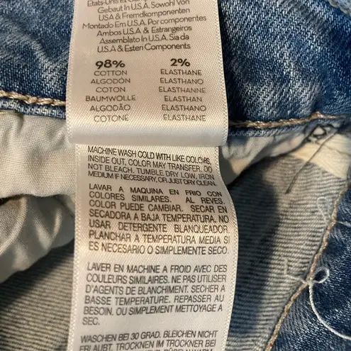 MOTHER Insider Crop Step Fray