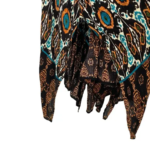 Billabong Billa  Bohemian Maxi Dress Crochet Colorful Flowy