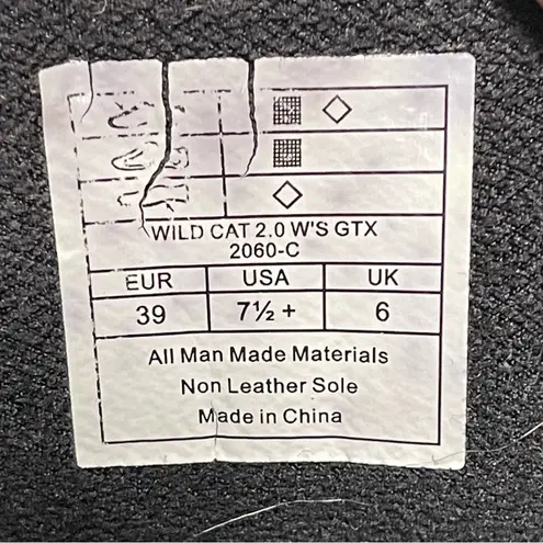 La Sportiva Wildcat 2.0 GTX Women's Running Shoes Charcoal/Aqua Size 7.5+ Black