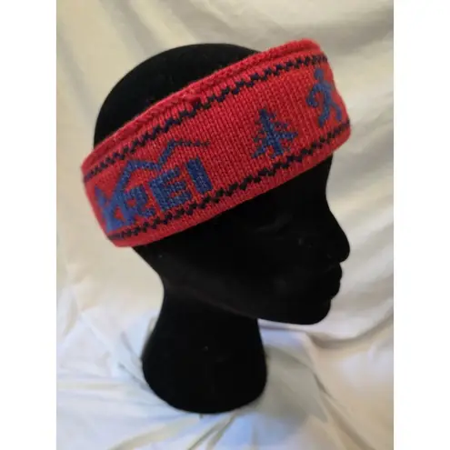 Vintage REI Wool Headband Ear Warmer One Size Adult Outdoor Made In USA 80s 90s