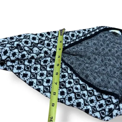 Anthropologie Maeve  Black White Knitted Sweater Shrug 2pc Top - Size XSmall