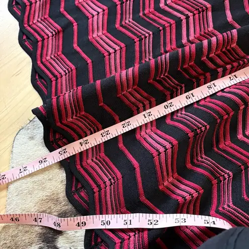 Misook Chevron Midi Pencil Skirt Size Large