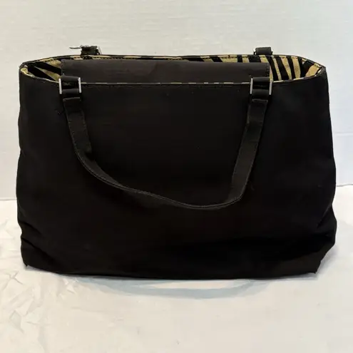 Vintage 90s Y2K Kate Spade Black Silk Original Classic Shoulder Bag Purse
