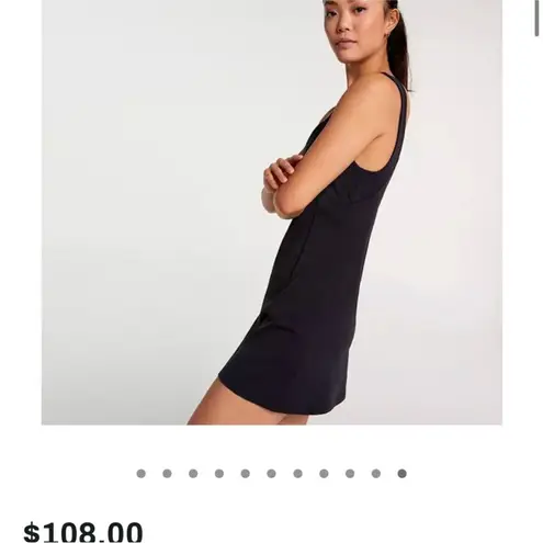 CALIA Women's Inspire Scoop Back Dress NWT Black Size M