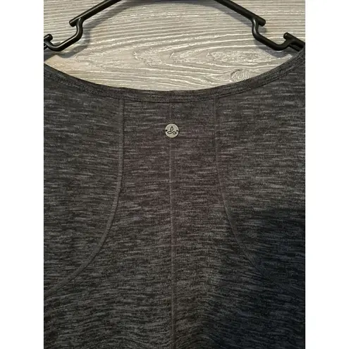 prAna Women’s Long Sleeve Dark Grey V-Neck Top small