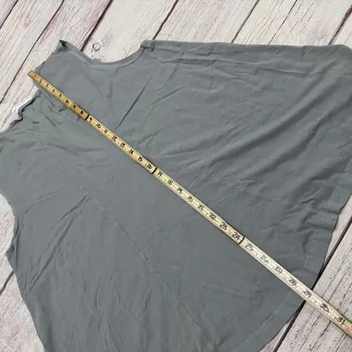 Bryn Walker Huxley Tank Grey Organic Bamboo Size XL Oversized Sleeveless