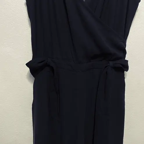 Abercrombie & Fitch  Black V- Neck Sleeveless Jumpsuit - Image 6
