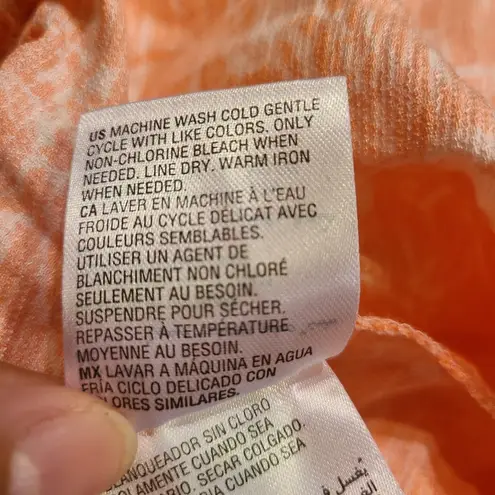 IMC Orange High Low Skirt Size Petite Small