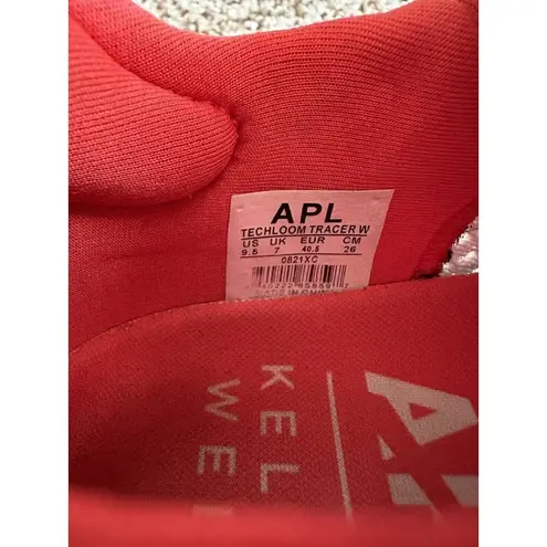 APL Kelsey Wells Limited Edition Techloom Tracer Knit Sneakers Pink White 9.5