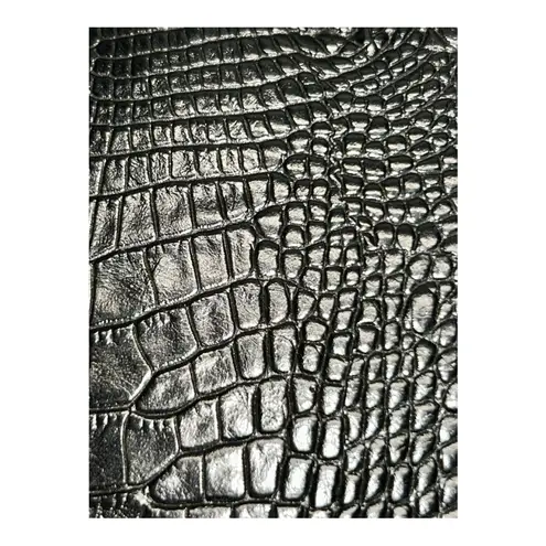 Kristine Black and Tan Clutch with Gold Accents