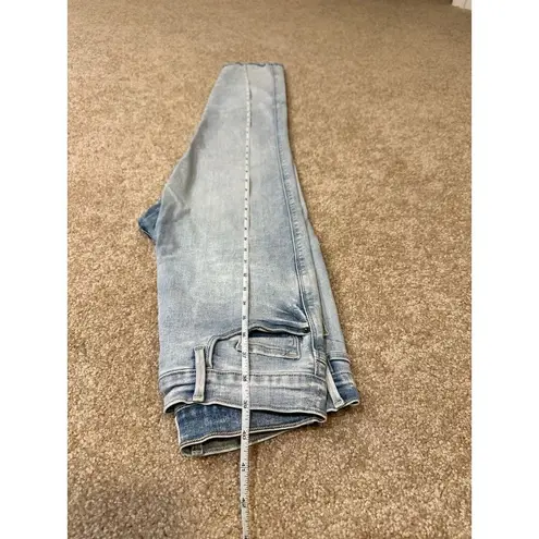 Frame Le Sylvie Waist Ankle Slender Straight Leg Jeans in Pali Size 28