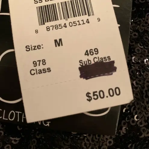 Miss Chievous NWT high low formal sequin dance & holiday dress