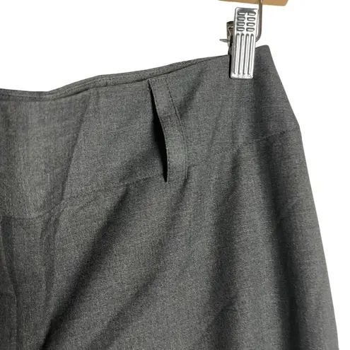 INC International Concepts Gray Wide Leg Trouser Dress Slack Pants Size 10