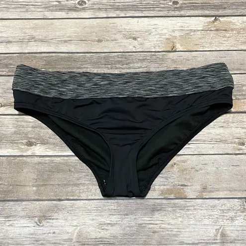 EUC TYR Arvada Riva Classic Bikini Bottoms Striped Black Size L