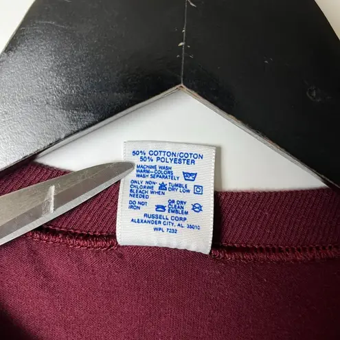 Vintage 80s 90s Academy of Real Estate T Shirt Red Extra Large XL USA Solid Logo