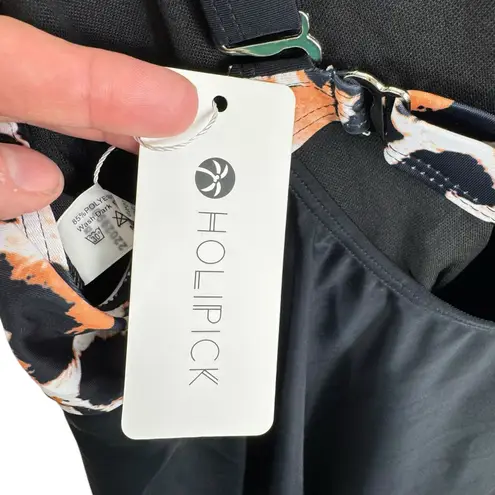 Holipick NWT Leopard Print Black V