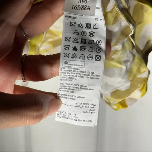 All Saints • Tami Oniyuri Tank • Yellow Top • Size 6US • MSRP $135