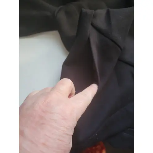 Carolina Belle Montreal Black Open Front Sporty Jacket Women's L Pockets‎ Casual Size L