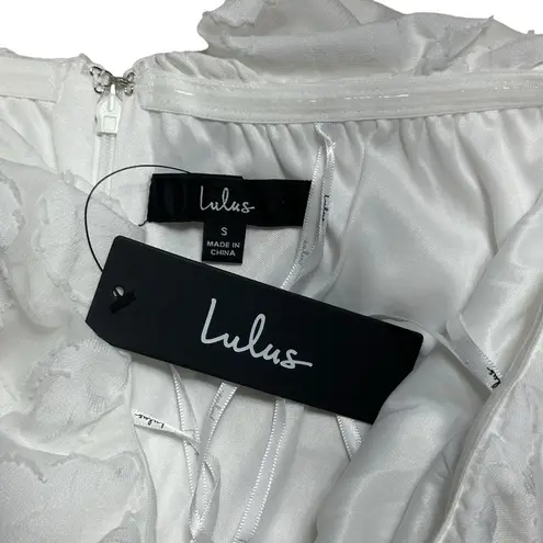 Lulus Lulu’s Love You So Truly White Strapless Midi Dress Women’s US S