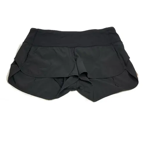 Lululemon  Black Speed Up Short Lined - 2.5"