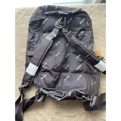 Convertible Campus Duffel Backpack Love Pink By Victorias Secret Black Durable &