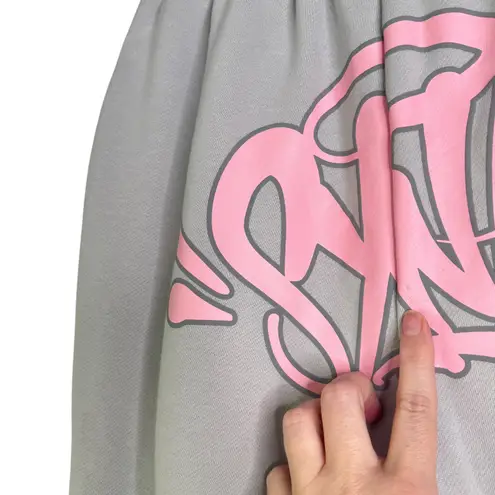 Syna World Synaworld Syna Logo Sweatpants Grey Spellout Forgive Me Gray Medium M