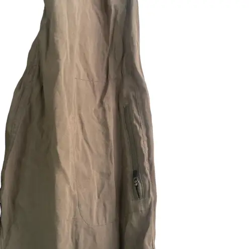 Khombu Women's Size Small Green Cargo Outdoor Cropped Pants