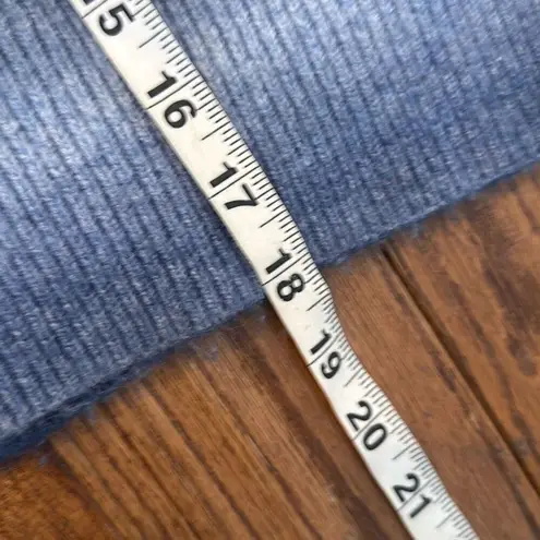 Aerie Offline by  ribbed ombre cropped blue sweater size xl - Image 5