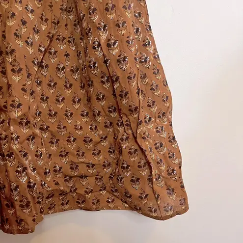 NWT Daughters of India Prairie Dress Tan Size XS