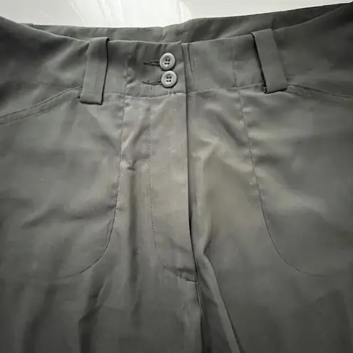 Whitley Women's Golf Shorts 8 Black Stretch High Waist Athletic Pockets Size 28