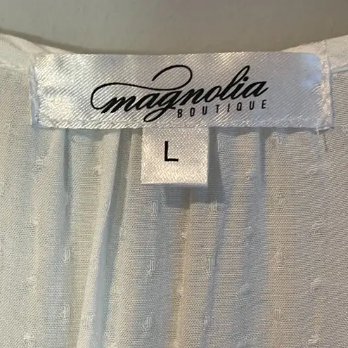 Magnolia Boutique White Babydoll Mini