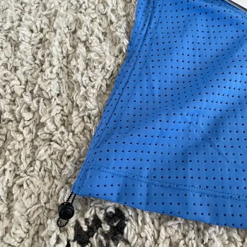 Nike Essential Layered 2-in-1 Sporty Tankini Swim Top Small "Pacific Blue"