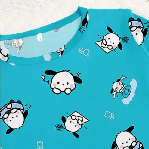 Sanrio 3 Pc. Woman’s Blue Cartoon Pajamas
Size extra large