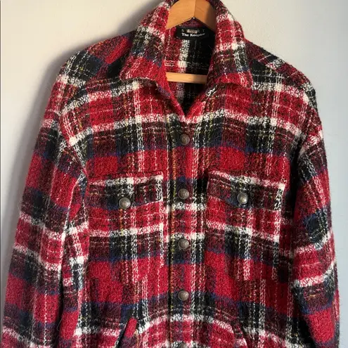 The Kooples Tweed Plaid Shacket