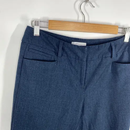 New York & Co Stretch Navy Blue Bootcut Trouser Pants Women's Size 2 Average
