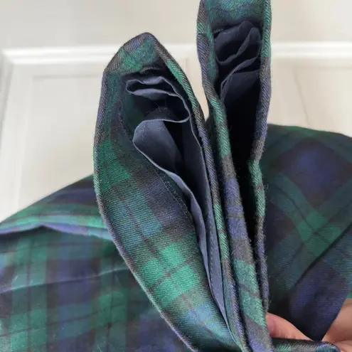 J.Crew  Hayden kickout crop Tartan plaid wool pants fully lined women's 2 short - Image 6