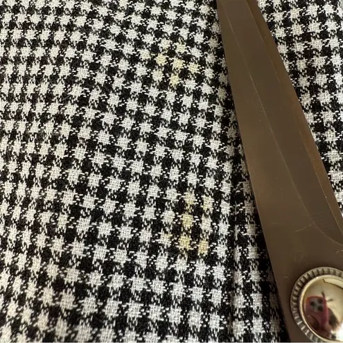 Vintage Byer Too Sleeveless Dress Black White Gingham 90s Y2K Womens Juniors 13 Size undefined