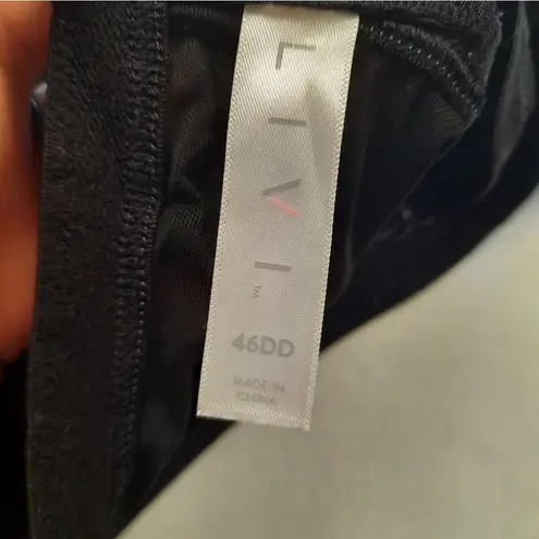 LIVI Active High Impact Sport Bra Wicking Max Support No Wire Molded Gray 46DD Gray Size undefined