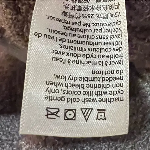 Barefoot Dreams CozyChic Lite Circle Cardigan Sweater in Mink Brown Size XS/S - Image 12