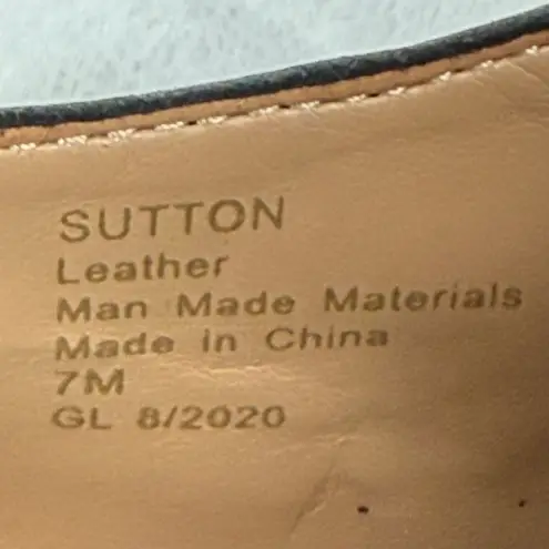 Aerosoles Sutton Leather Loafer Dress Shoes Slip On Comfort Black Size 7M