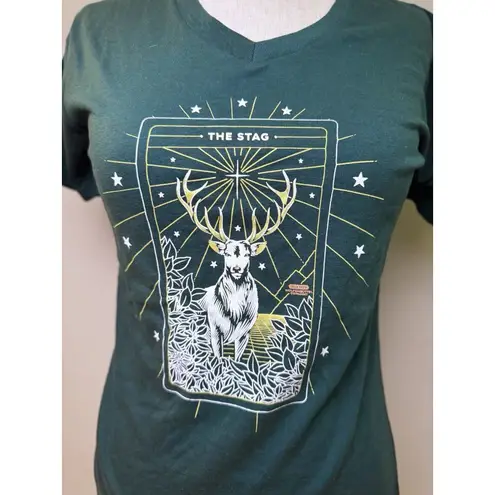 Jagermeister The Stag Deer Elk Green Women’s Short Sleeve Graphic T