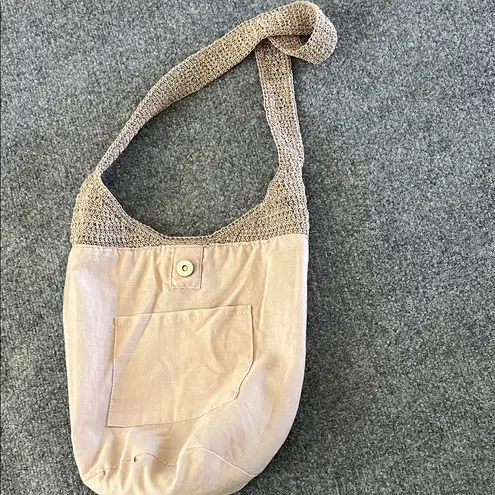 Handwoven Straw Shoulder Bag | Neutral Boho Summer Tote | Beach Bag Tan
