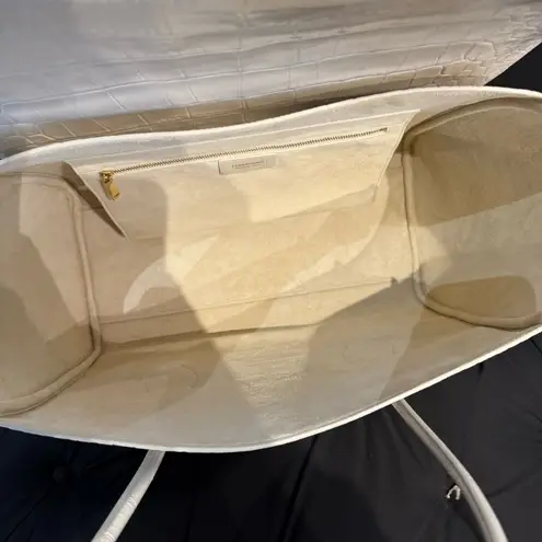 Salvatore Ferragamo New Ferragamo Classic Croc-Embossed Leather Tote Bag