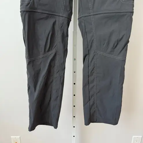 Kuhl Women's 10 REG Convertible Zip Off Hiking Pants Gray Outdoors