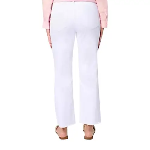 NYDJ - NWT Marilyn Ankle Jeans in Cool Embrace Denim Optic White Sz 5